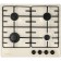 Hon surface NordFrost HS 6040 YR, gas, 4 burners, beige