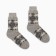 Male wool socks, gray color, size 27