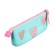School Bruno VisConti, 40 x 30 x 19 cm, ergonomic back, Pink Sloth, Penal as a gift