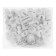 Screed furniture tundra, 100 pcs, white color