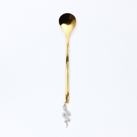 A spoon with a suspension New Year's “Miracles time” for the New Year, 2.7 x 14.8 cm-5