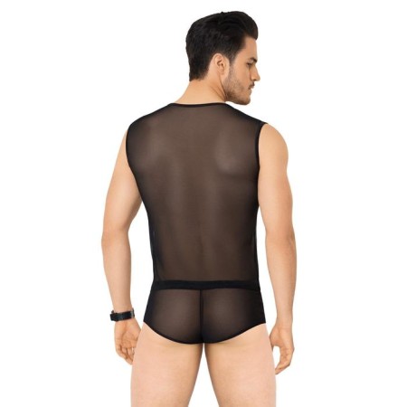 Softline Collection grid suit, male, black color, size m/l-1
