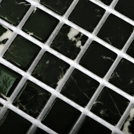Glass mosaic Bonaparte Mia Black (Glossy), 300x300x4 mm-2