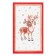 New Year's towel "Ethel" New Year's deer 40x67 cm, 100% hl, sarzha 190 g/m2
