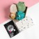 Gift set of Ethel "Eucaliptus" towel 30x60 cm and accessories