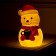 LED figure "Snowman" 9 × 20 × 9 cm, plastic, batteries Lr44x3, glow warm white