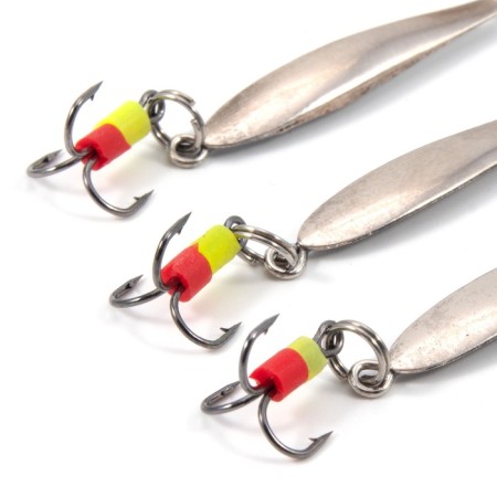 Vertical "Yaman" Malek with a tee, size 28 mm, 1.3 g, color nickel-1
