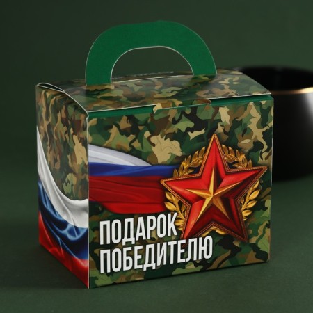 Set "Gift to the Winter": Ground Coffee with taste: Amaretto 30 g, mug 300 ml-3