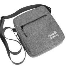 Bag Men's Cross-Bodi Listo Oxford gray snow with a gray sling