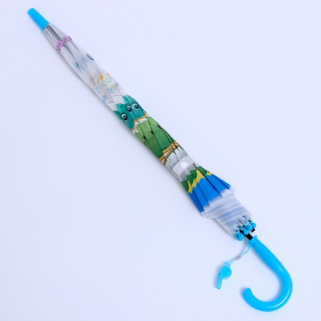 Children's umbrella P/Aut with a whistle "Dracos in space" d = 84cm, 8 spokes, 65 × 7 × 6 cm-6