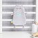 Lovelife hand towel "Hippo", 30x21 cm, 100% PE, microfiber 300 g/m2