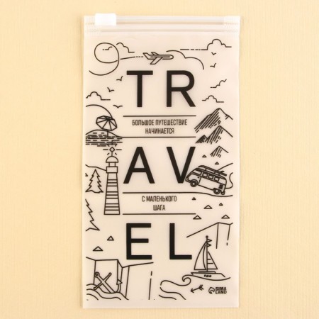 ZIP travel package "Travel", 14 μm, 9 x 16 cm.-2