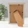 Photo frame plastic 10x15 cm "Extended wood rhombus" 12x17 cm
