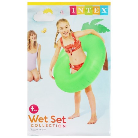 Circle for swimming "Neon", d = 91cm, from 9 years old, color mix, 59262np intex-4