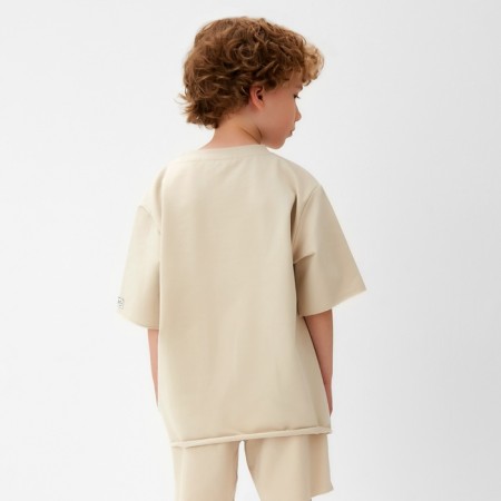 Children's T -shirt KAFTAN, p. 36 (134 - 140 cm), beige-4