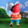Garden figure "Gnome with a shovel of welcom" 38x31x70cm Big Mix