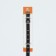 A collar with blunt spikes 38 x 1.5 cm, Osh 26-33, frost-resistant PU, black