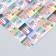 Scrapbooking paper bilateral "travel" density 180 g 15.5x17 cm