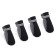Dog boots "Comfort +", size M (4, 5 x 3, 6 cm), gray-black