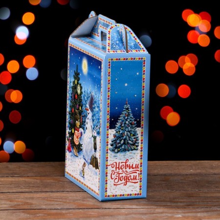 Gift box "The holiday comes to us" 16.8 x 7 x 25 cm-3