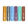 A set of textbook markers 6 colors, 5.0, Devente Sparkle Metallic, with sparkles, mowed