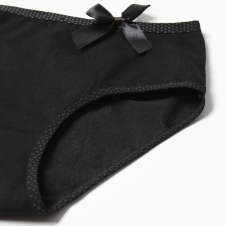 Women's cowards, black color, size 50-52-1