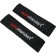 Safety belt 5x23 cm, 2 pcs, black