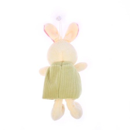 Soft toy "Bunny in a dress", on a priosk, color mix-1