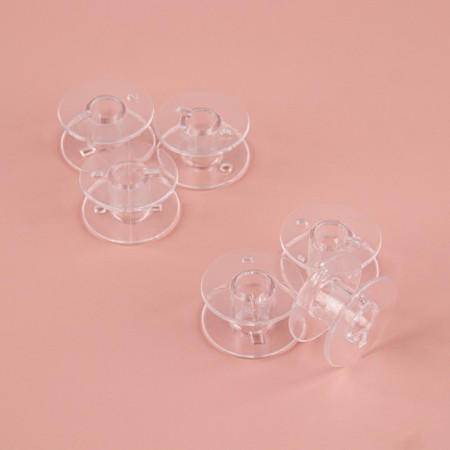 A set of rumps, d = 19 mm, 6 pcs, the color is transparent-1