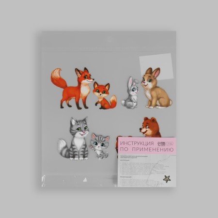 Thermalrotransfer "Mom with kids", 19.5 × 21 cm, 4 design-8