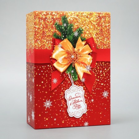 Folding box "sparkling New Year", 16 x 23 x 7.5, New Year
