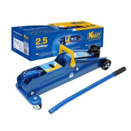 The rolling jack Kraft KT820002, hydraulic, 2.5 t, 135-385 mm-1
