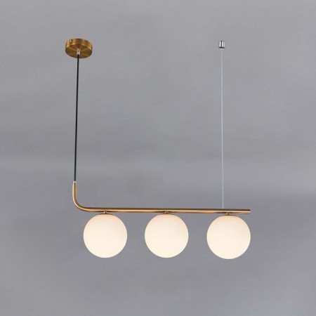 Suspension lamp 3x60W E27, size 60x15x96 cm-2