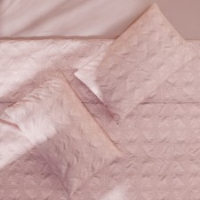 Lovelife Lovelife Lowel 1.5P TEXTURE: ROSY, 143x215cm, 150x240cm, 50x70cm-2pcs, microfiber, 110 g/m2