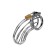 Male fidelity belt, Toyfa Metal, silver