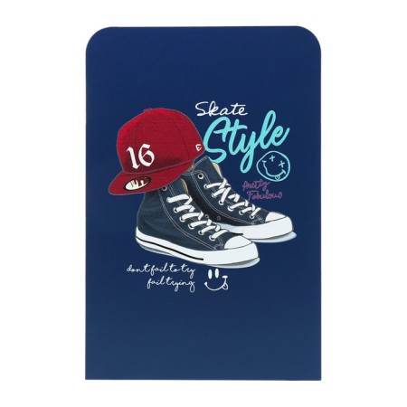 Book stands "Sneakers", 2 pieces, blue-1