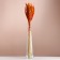 Set of dried flowers "Weinik", banch length 65 (+/- 6 cm), orange