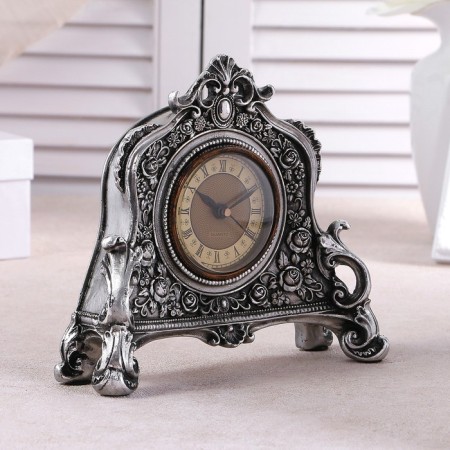 Caminer table, 21 x 19 x 6.5 cm, silver-1