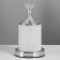 HELP lamp with LED 58080/1 E27 40W chrome 25x25x41cm Risalux