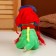 Soft toy "Dragon", in a hat-earmelon, 15 cm, green color
