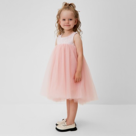 Платье для девочки MINAKU: PartyDress цвет розовый, рост 116-9