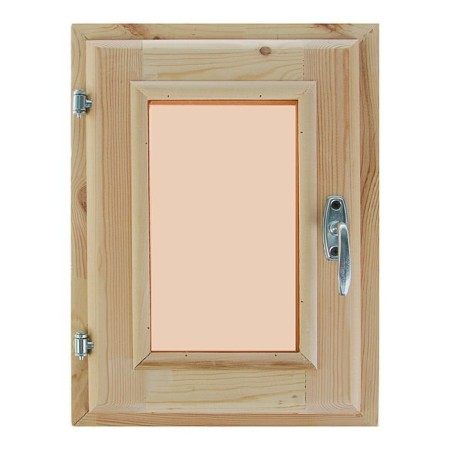 Window, 40 × 30cm, double glass, tinted, with a seal, from needles