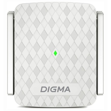 DIGMA D-WR310 (D-WR310V2) N300 Wi-Fi White wireless signal-1
