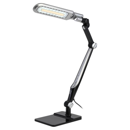 NLED-497-12W-BK desktop lamp on the clamp and with the base of black-7