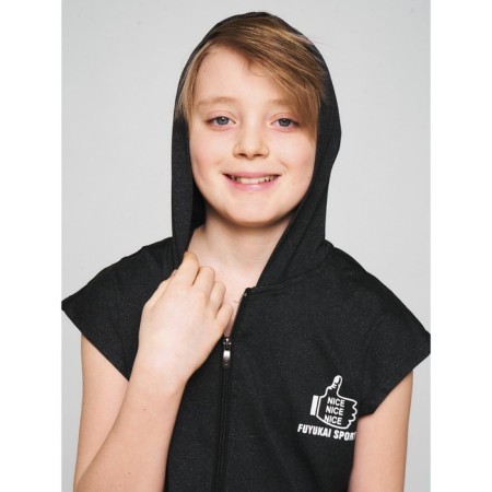 Sports suit for a boy, height 158 ​​cm, dark gray color-5