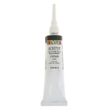 Cut on glass and ceramics 18 ml, ZHK Decola, Gray, (5303814)