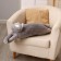 Soft toy "Cat", 90 cm, gray color