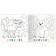 Coloring on numbers with stickers "Forest animals", 16 p.