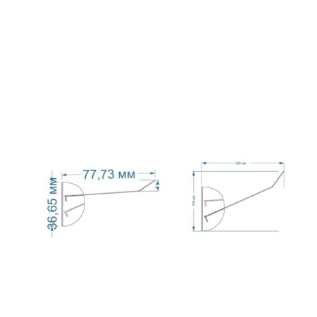 Sprite screen system 600 × 335, plastic 2 mm, in a protective film-1