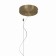 Suspended chandelier Mantra Shell, Led, 2650lm, 3000k, 300 mm, gold color